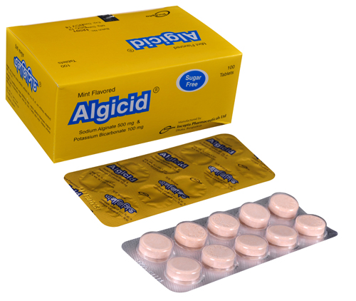 Picture of Algicid Chewable Tablet